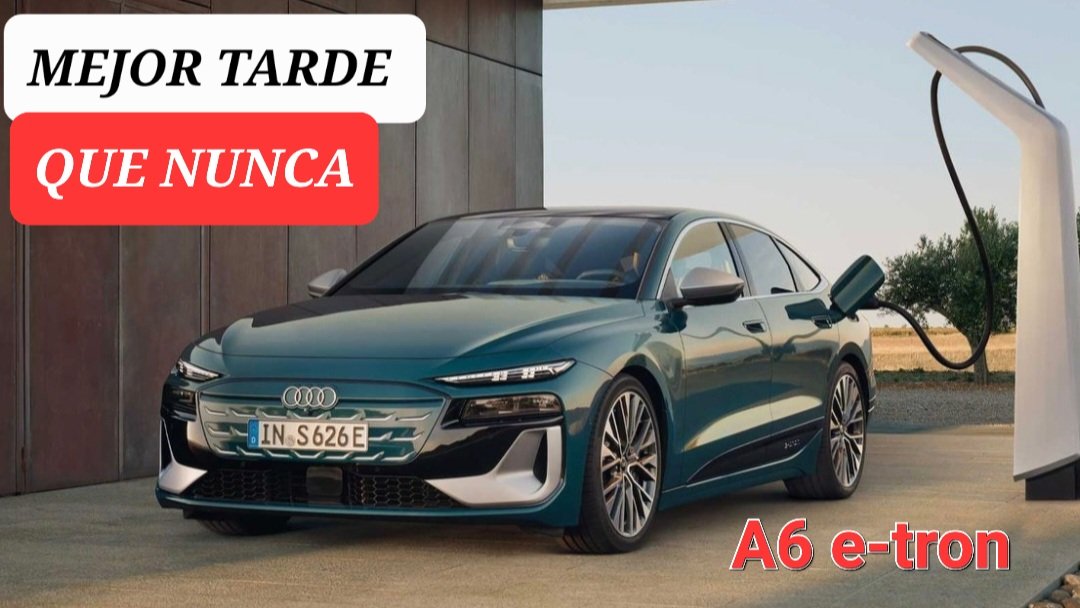 autoingenium's tweet photo. Nuevo audi a6 e-tron. 
Al fin Audi se rinde a la evidencia y hace un sedán de propulsión trasera. Después de décadas insistiendo en que la tracción delantera era mejor, ahora que hacer un vehículo eléctrico de propulsión cuesta lo mismo que hacerlo de tracción, "casualmente"... https://t.co/4rC8hJyuAH