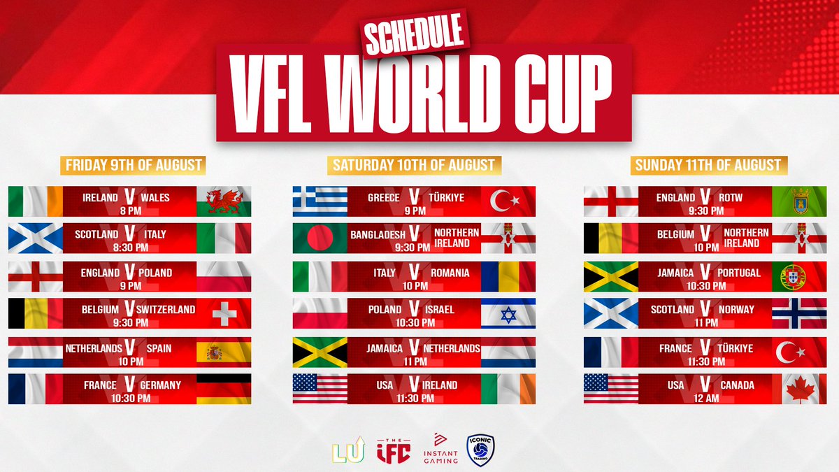 NIGHT 2 IS LIVE! #VFL #WorldCup 

twitch.tv/gringo_afc