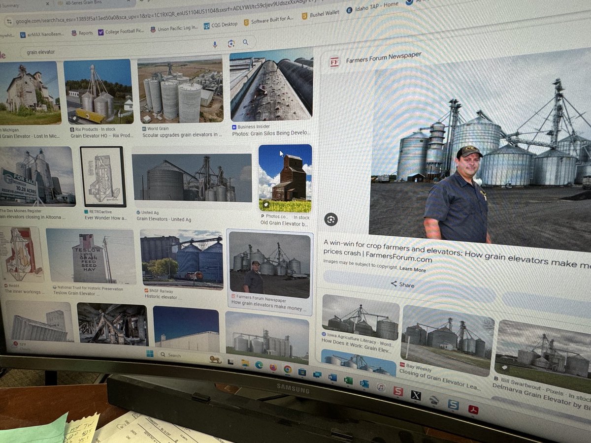 Google “grain elevator” and there’s a picture of ⁦<a href="/Wilsonfarmgrain/">Kevin Wilson</a>⁩
