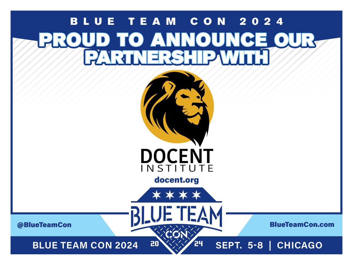 Blue Team Con tweet media