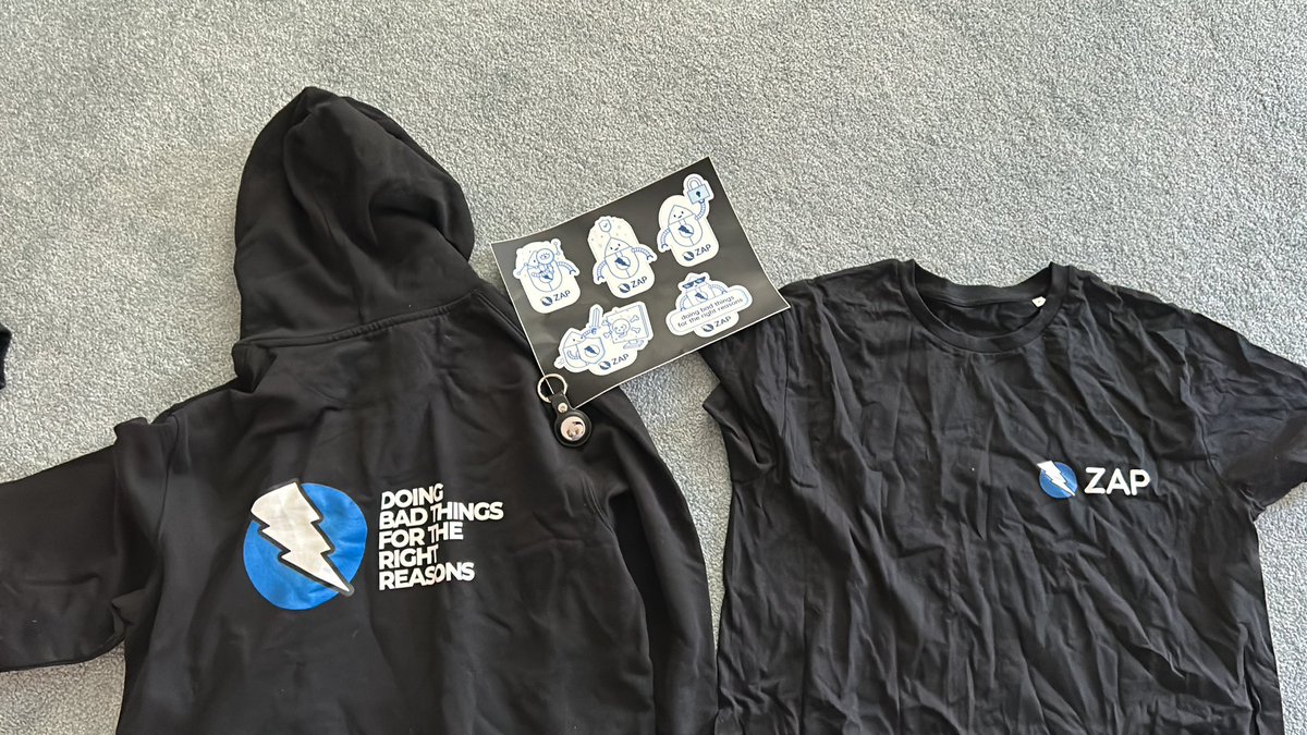 kingthorin_rm's tweet image. Awesome @zaproxy swag.

Thank you @crashappsec !!!!

#OpenSource #zaproxy