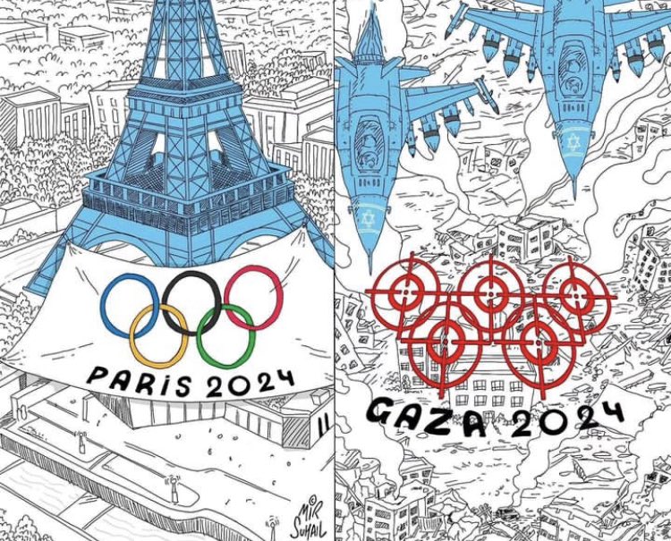 No hay buenas noches hasta que pare el genocidio.