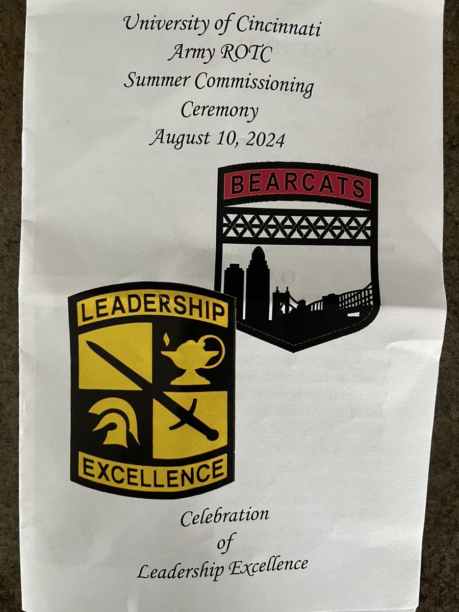 TPudloski's tweet photo. Congratulations to my son @GPudloski  for Commissioning as a 2LT with the Ohio National Guard today! https://t.co/MUgFUe2zmI