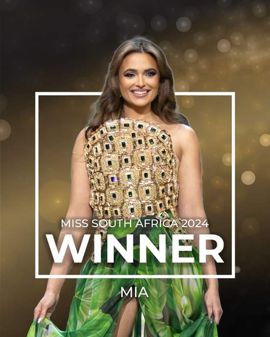 tangiblePty's tweet photo. Congratulations Mia Le Roux be Miss South Africa 2024
#MissSA 
#MissSA2024
#MiaLeroux https://t.co/U5PVN83v6n