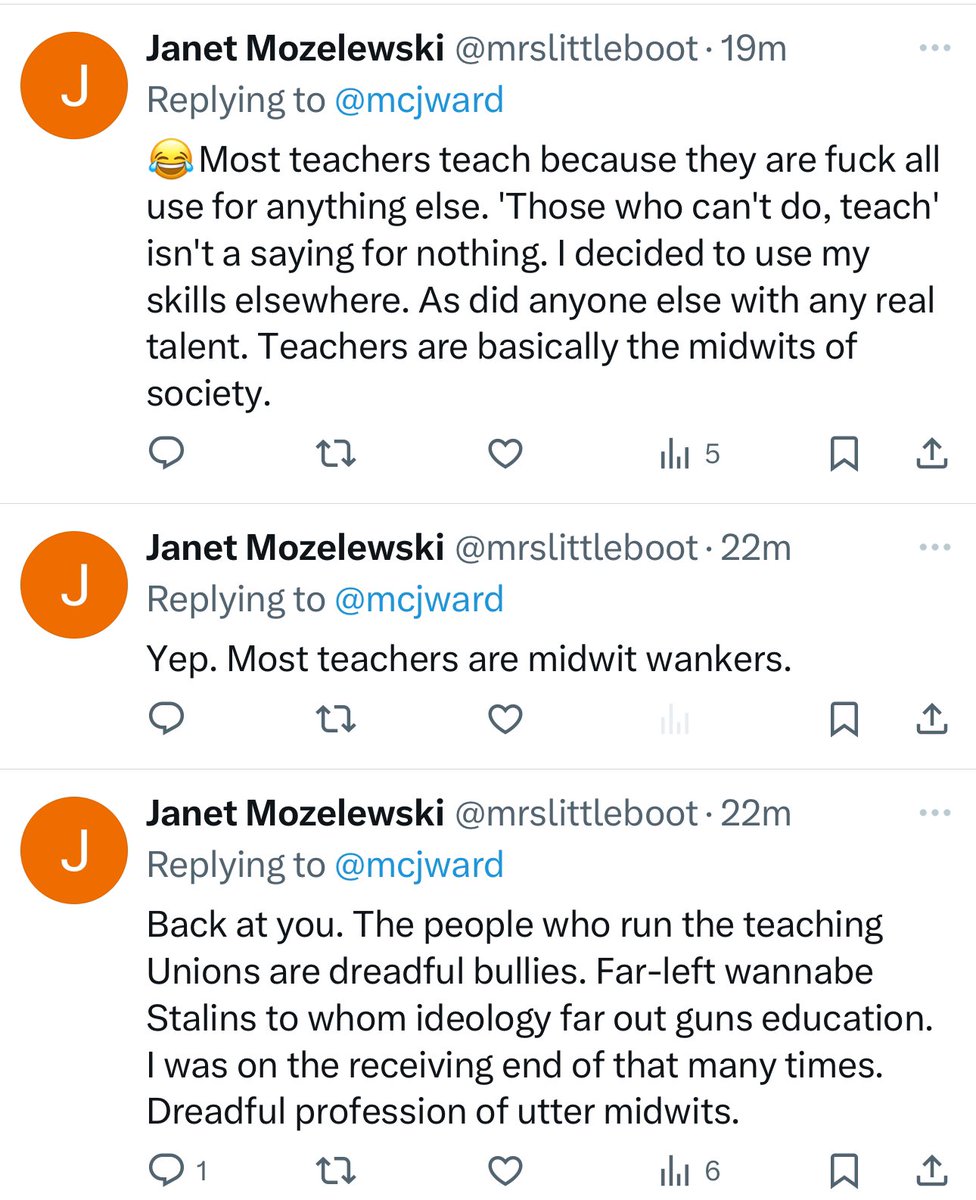 That moment when an “ex teacher” finds a joke post you made about teachers getting free parking from 2021….