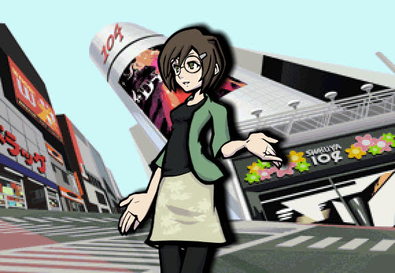"Of course I'm happy to help out. Oh I should introduce myself. My name is Shiki Misaki it's nice to meet you."
