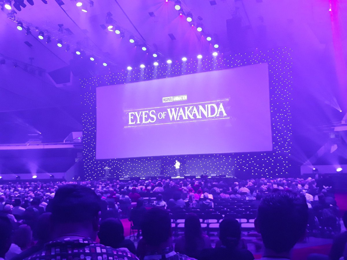 🚨Premier logo pour la série animée ‘EYES OF WAKANDA’ !

La série comportera 4 épisodes 🐅