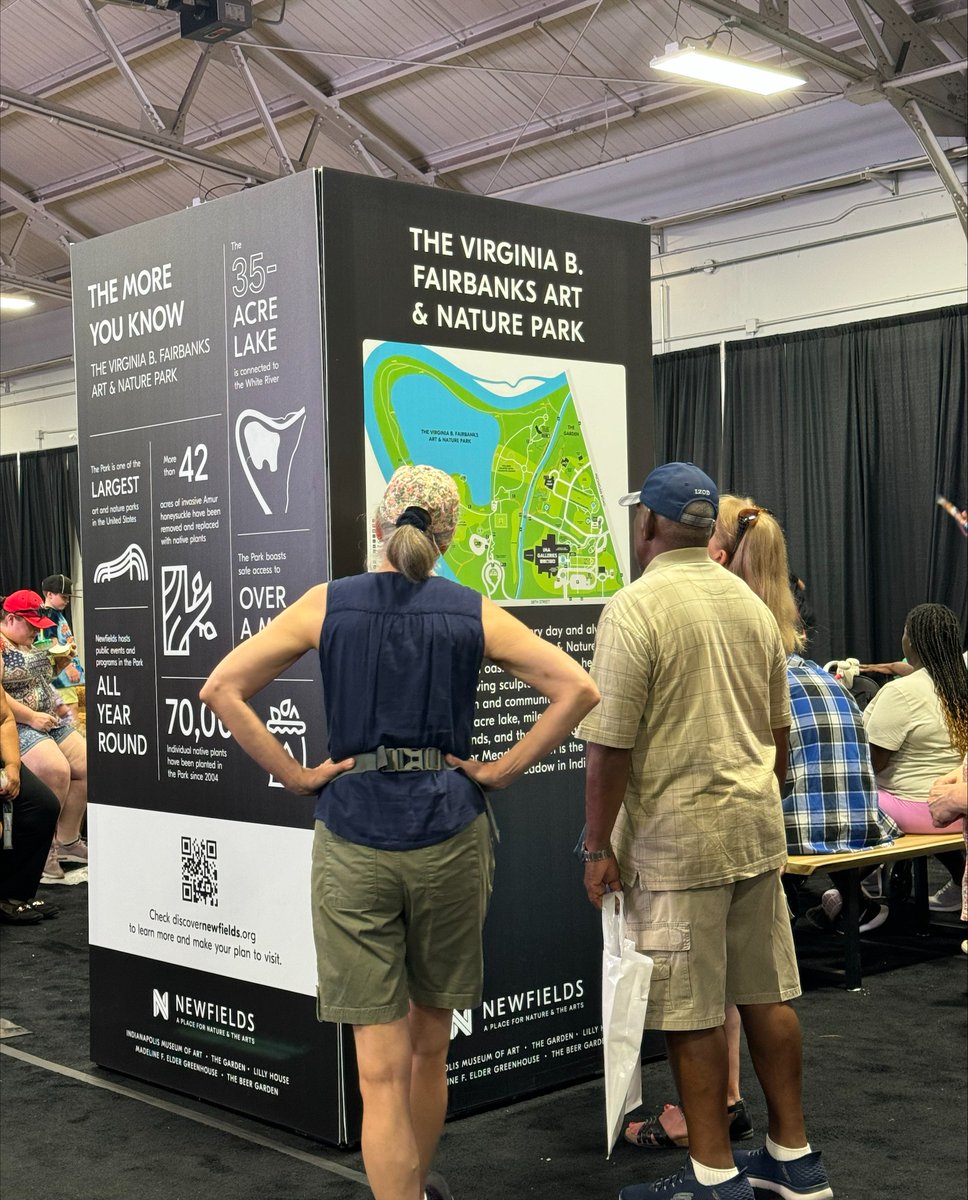 The @indianafever, including @caitlinclark22, <a href="/eweezy_3/">Erin 🐝</a>, <a href="/aliyahboston/">aliyah boston</a>,  and @kelz_hoop, stopped by to see Newfields at the @indystatefair this week! 🎨🌳🎡


Stop by and see it for yourself!

#DiscoverNewfields #NewfieldsToday