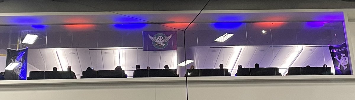 Come see us at W237, second floor! We have hackers, policymakers from all over the globe, and hackers turned feds hanging out in our #PolicyAtDEFCON32 space