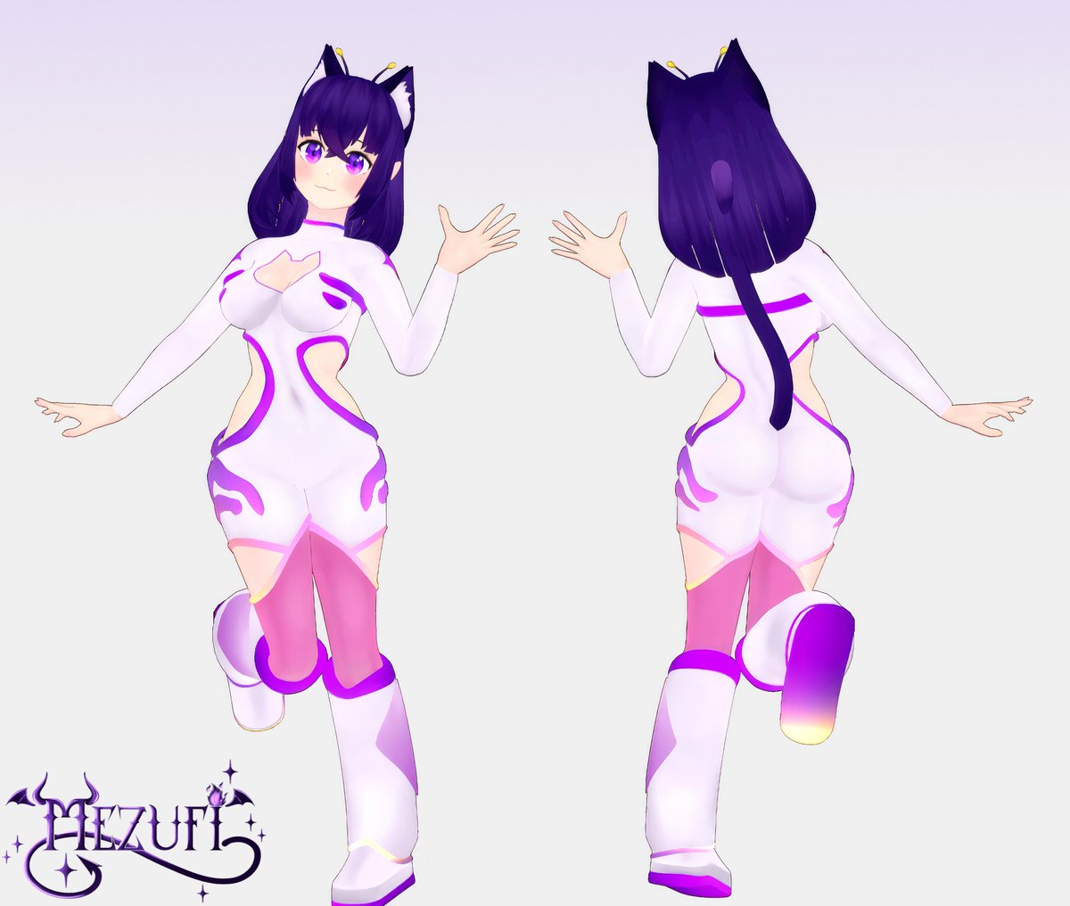 Model by <a href="/Mezufi/">Mezufi 🍩 ✒ INSOLIS STUDIO</a>
Texture by <a href="/xiroufox/">𝑿𝒊𝒓𝒐𝒖 𝑭𝒐𝒙 .ᐟ</a> 
Vtuber <a href="/alineihgena/">Alineihgena</a> 
#WakuWaku #Arteihgena  #b3d #vrc