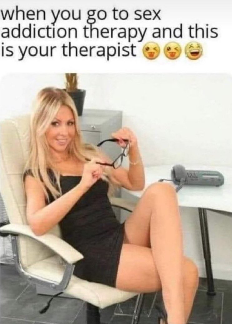 Your sex addiction therapist.