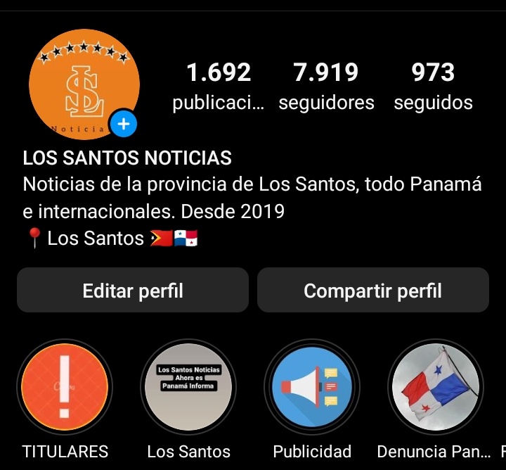 Hemos recuperado nuestra cuenta de Instagram de Los Santos Noticias #lossantosnoticias
