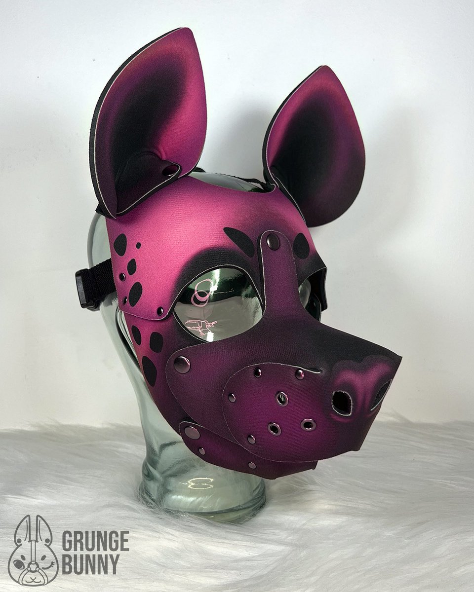 GrungeBunnyGear's tweet photo. The four new Hyena colourways for the release tonight… Raspberry Spotted, Zen Striped, Void Striped and Winter Spotted 💖🤍🖤 

Just over half an hour to go! 10pm London time tonight, 10th August - check your time converter! This is a big drop with 69 hoods 😏
#grungebunnygear https://t.co/CzouByv6tN
