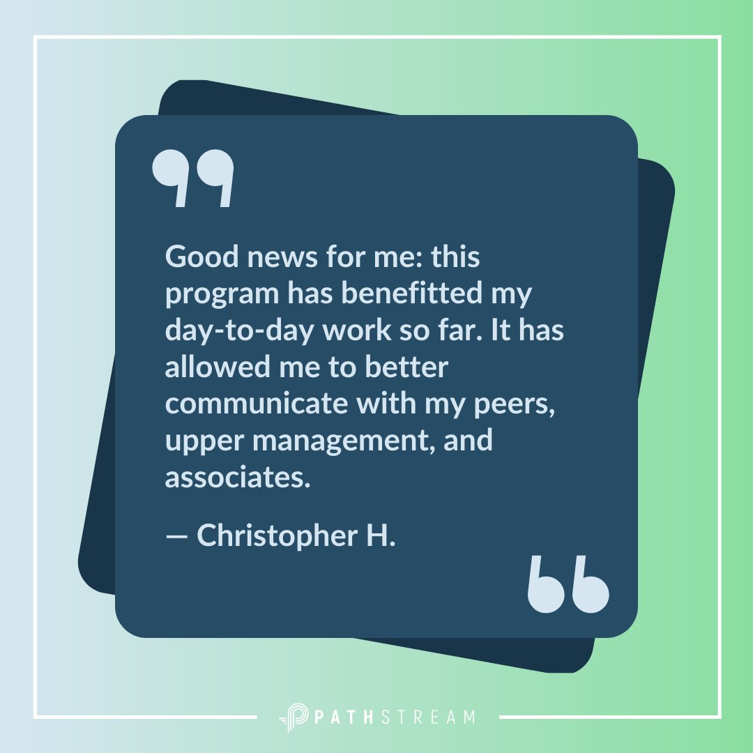 🌟 Five Star Feedback from our Amazon Career Choice Operations Leadership Cert enrollee! 🌟

#Leadership #CareerGrowth #AmazonCareerChoice #Pathstream