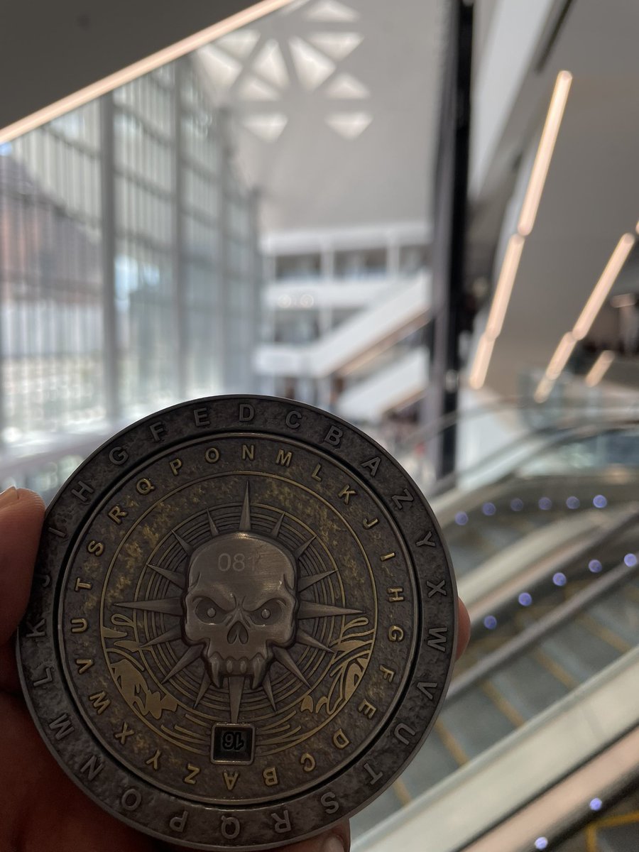evilkrumpis's tweet photo. @odinkai2112 thanks for the  super cool dubloon mate! https://t.co/KtGjnVReVR