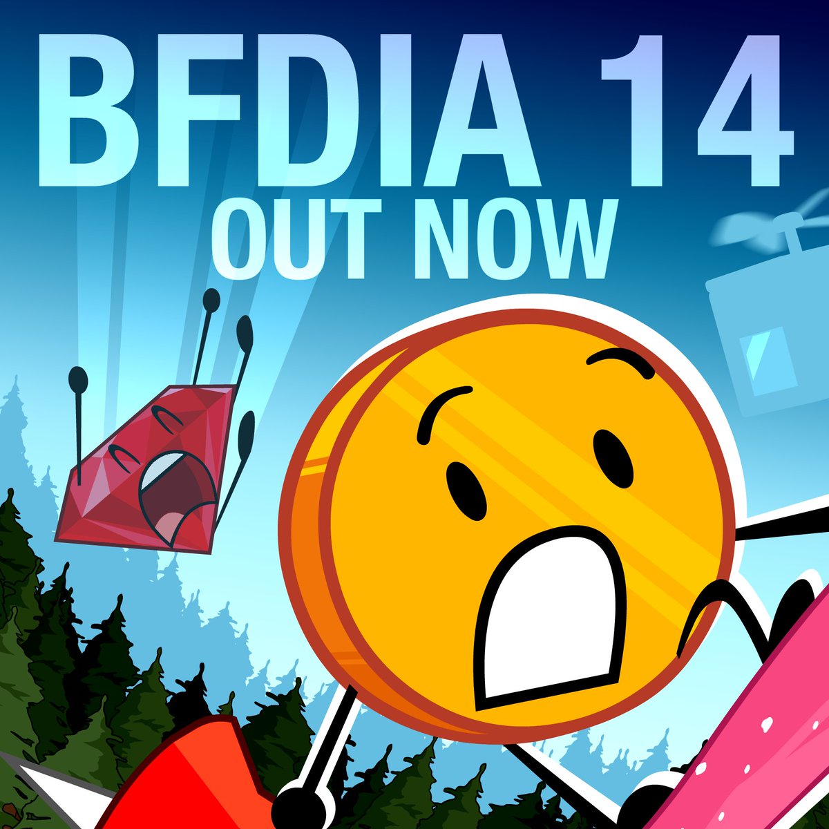 jacknjellify's tweet image. GO WATCH BFDIA 14, OUT NOW ON YOUTUBE!!!