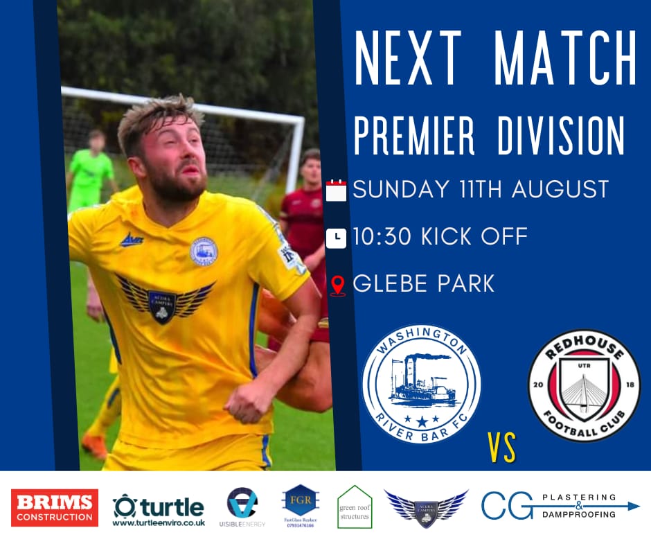 FatfieldClubFC's tweet photo. The new season is nearly here
🏆 @SunderlandSL Premier Division
🆚 @FcRedhouse
🏟️ (H) Glebe Park
🕕 10.30am KO
💙 #UpTheRiver #UTR
Get down and show your support for the lads at our new home Glebe Park! https://t.co/ojkgajxi3m