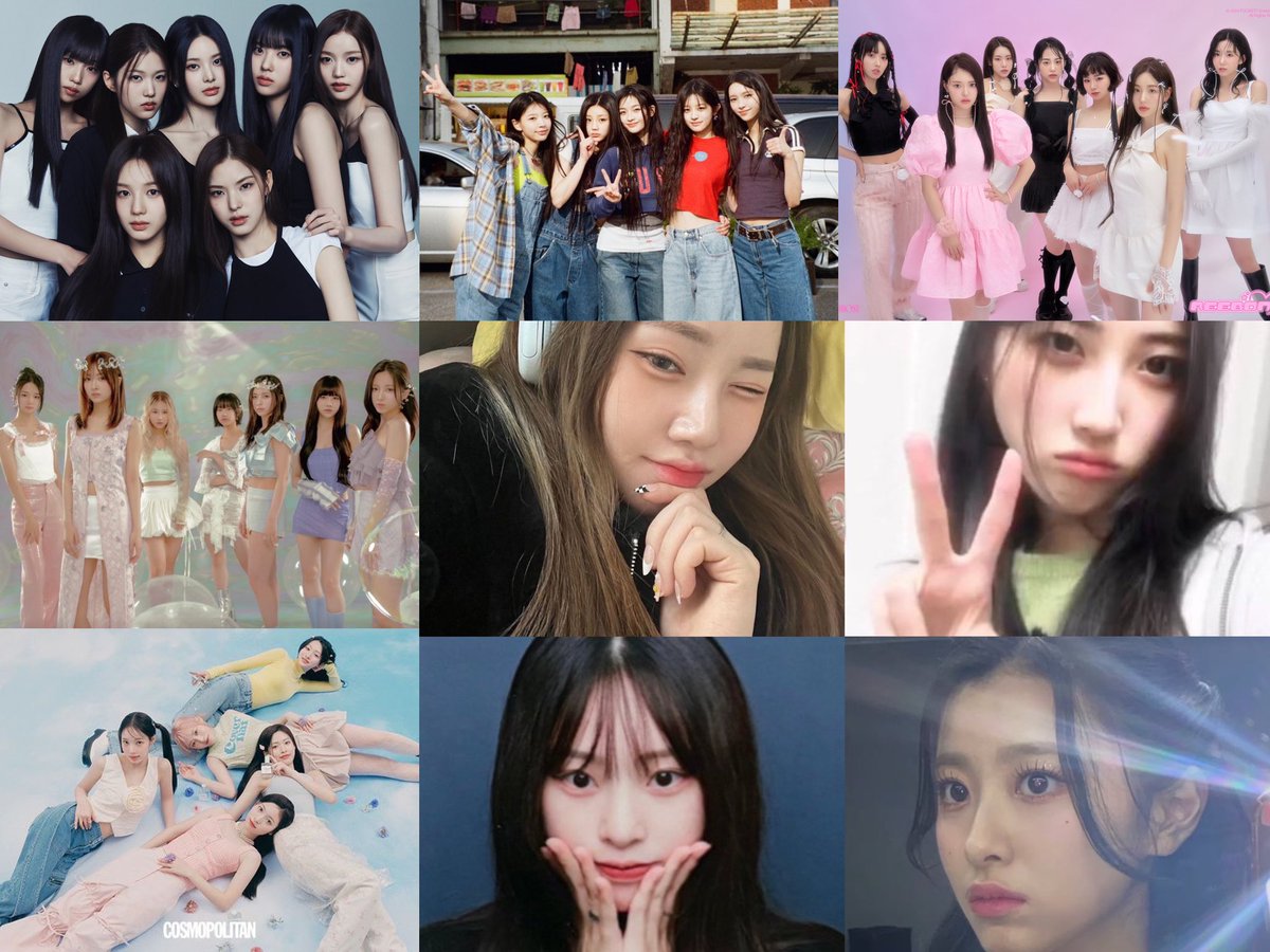 new and upcoming girl groups to support instead of fifty fifty.

- a thread 🧵