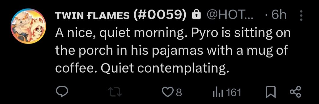 Minx.❦

Jumping onto this to add that the person in question is also the owner of 3 other accounts.

@GOLDLABNRG (now deactivated to my knowledge)
@CHUGSTREETWOLF
<a href="/UNCHXINEDLXPINE/">𝐉𝐮𝐬𝐭 𝐀𝐧𝐨𝐭𝐡𝐞𝐫 𝐖𝐨𝐥𝐟</a>

As of right now he's still posting like nothing happened, under a private acc. →