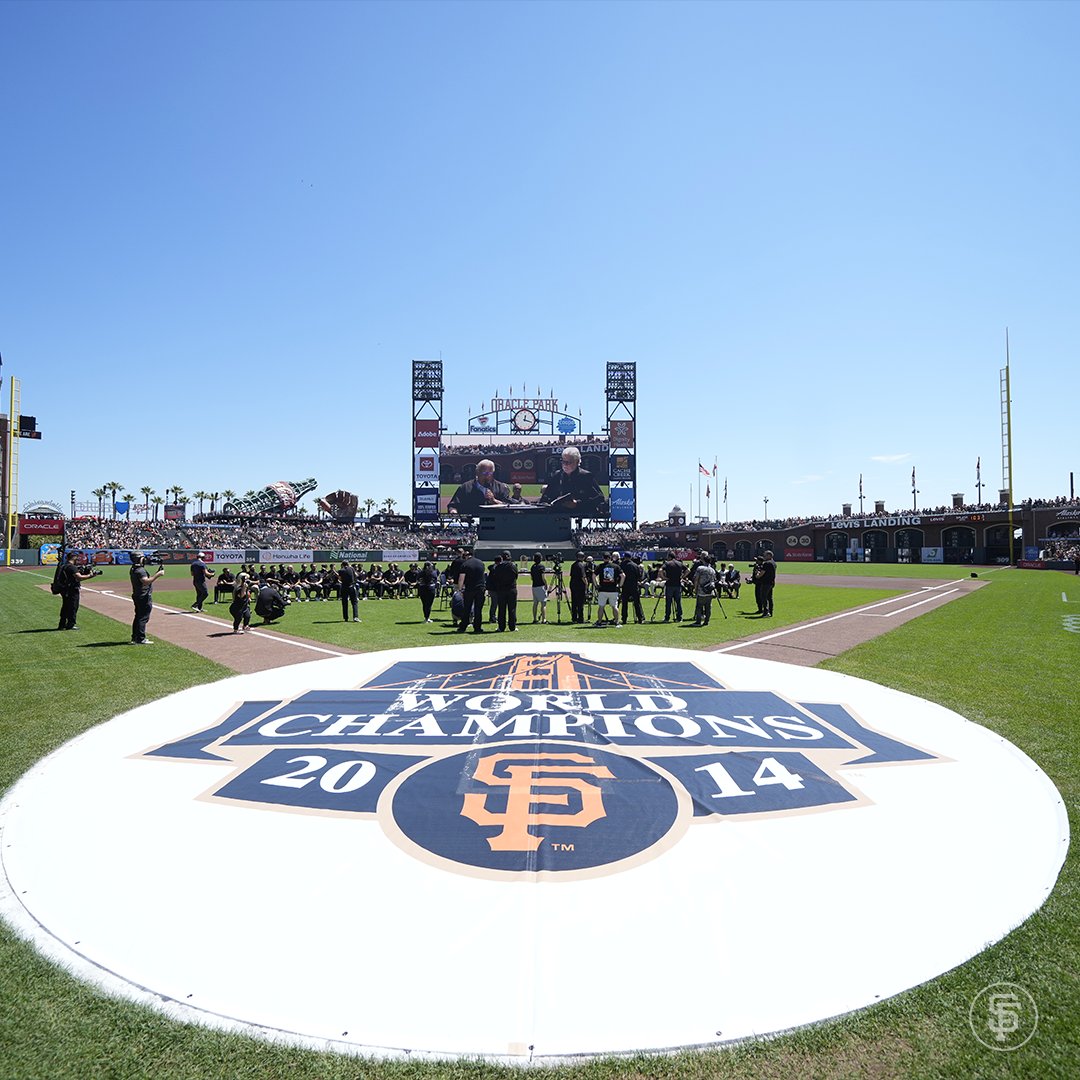 SFGiants's tweet photo. October Together. Champions Together.

Thanks for reliving some ✨ even year magic ✨ with us. https://t.co/M5MosDBn0f