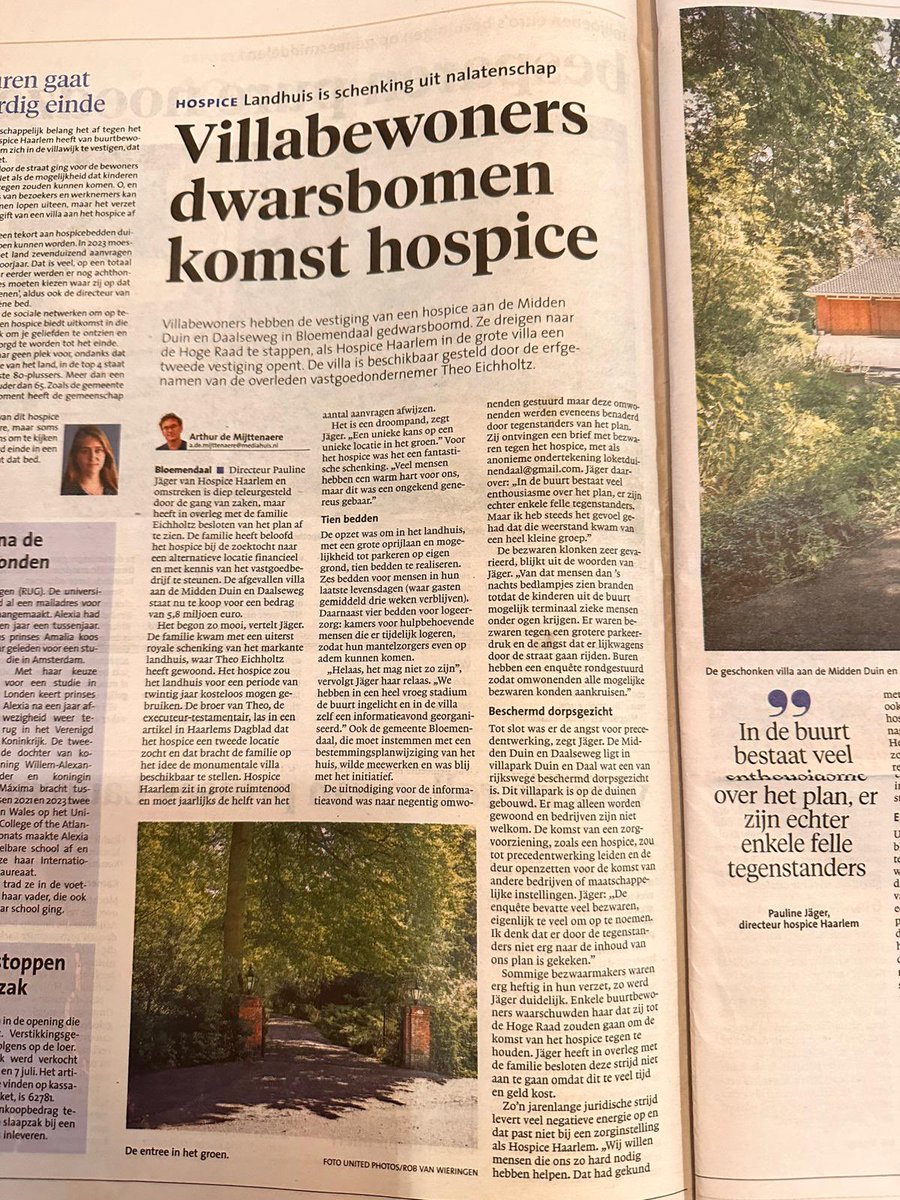 HartvoorBloemendaal tweet media