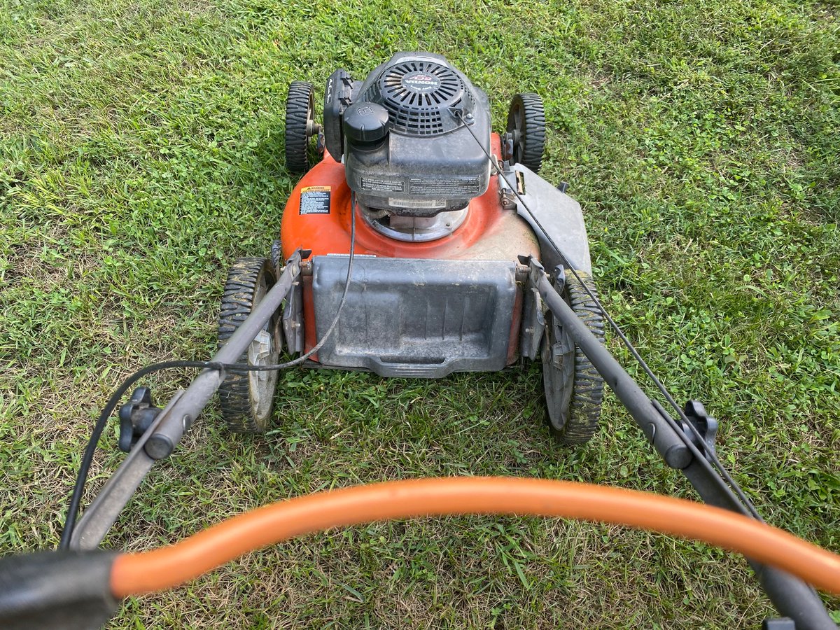 CoreyBachman's tweet photo. Pushed this guy this afternoon instead of riding the tractor to get more steps in. Now going bike riding with the kids! #StackWins #GodIsGood #DoHardThings 💪 https://t.co/gPQXqUg9eF