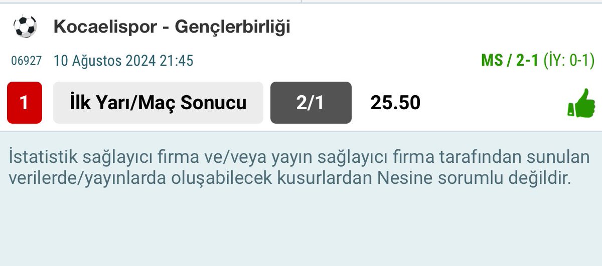 RiskSifir's tweet photo. SEZONA GİRİŞİM BOMBA OLACAK DEMİŞTİM 🔥

2/1 25.50 ✅✅

İLK PAYLAŞIM TEK PAYLAŞIM SEZON AÇILIŞI YAPILMIŞTIR ❤️

BABALAR SÖZÜNÜ TUTAR 😎

RT İLE DEVAMI GELİR ✍️ https://t.co/oqrA8sdewd