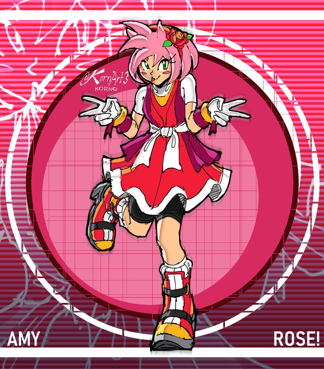 Post by KornArt on X: AMY ROSE