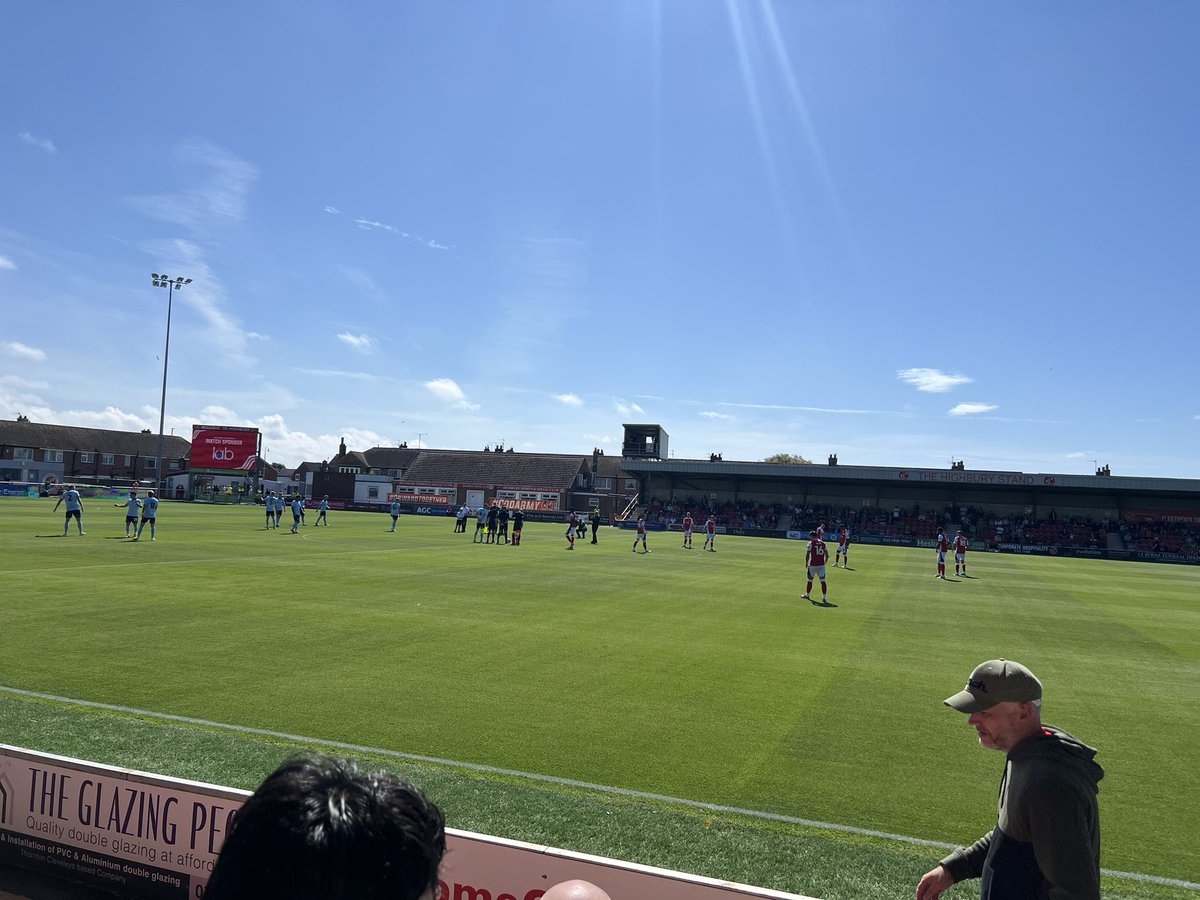 wireant's tweet image. Good to be back at Highbury today, and start #LeagueTwo with a win. @ftfc #EFLisBack