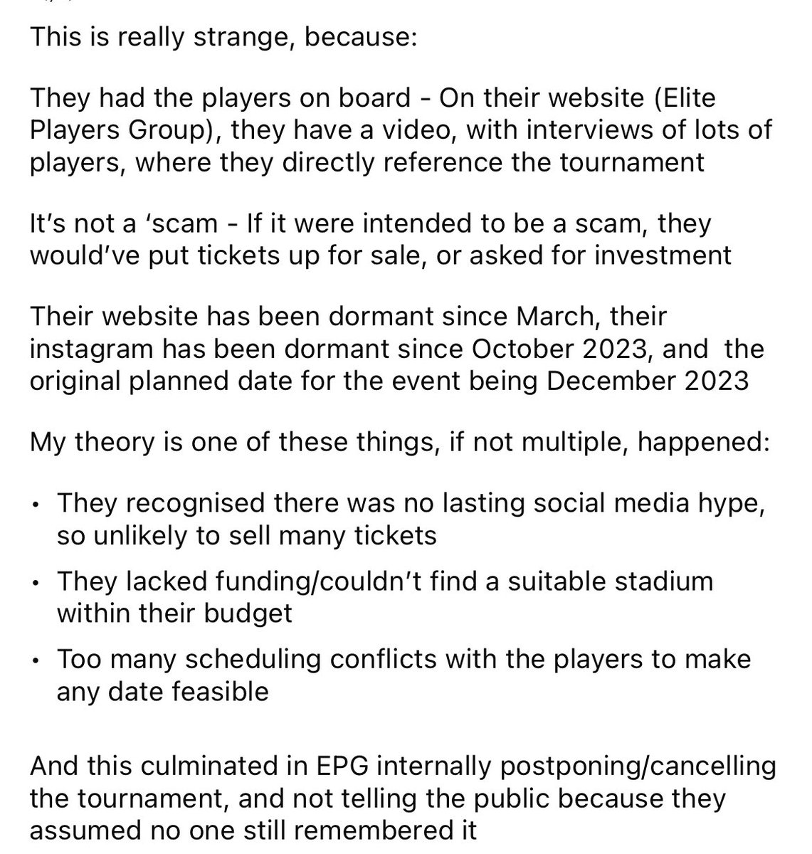 mikeclarkyeah's tweet photo. @FootballRamble I’m
Coming to you because I have no where else to turn. There must be a story behind the over 35 World Cup disappearing into nothingness, all I can find is this. Help me Obi Wan Kenobi - your my only hope https://t.co/gbqTNls8b8