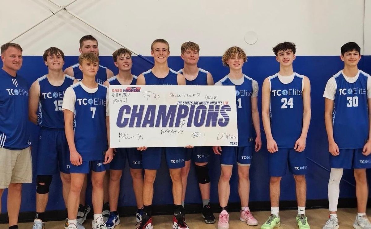 GreysonDHughes's tweet photo. Catching up on athletic accomplishments from earlier this year - April ‘24 - GASO NCAA division Champs for TC Elite! https://t.co/41AUqvJsB2