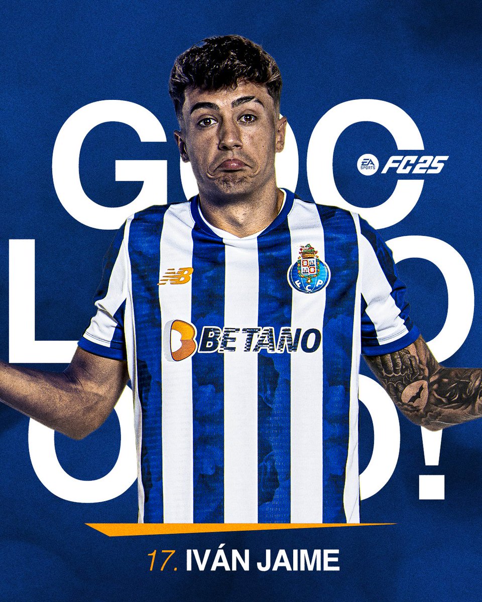 ⚽59' 𝙂𝙊𝙇𝙊𝙊𝙊𝙊𝙊𝙊𝙊𝙊𝙊! É de IVÁN JAIME!

🔵⚪ FC Porto 2-0 Gil Vicente

#FCPGVFC