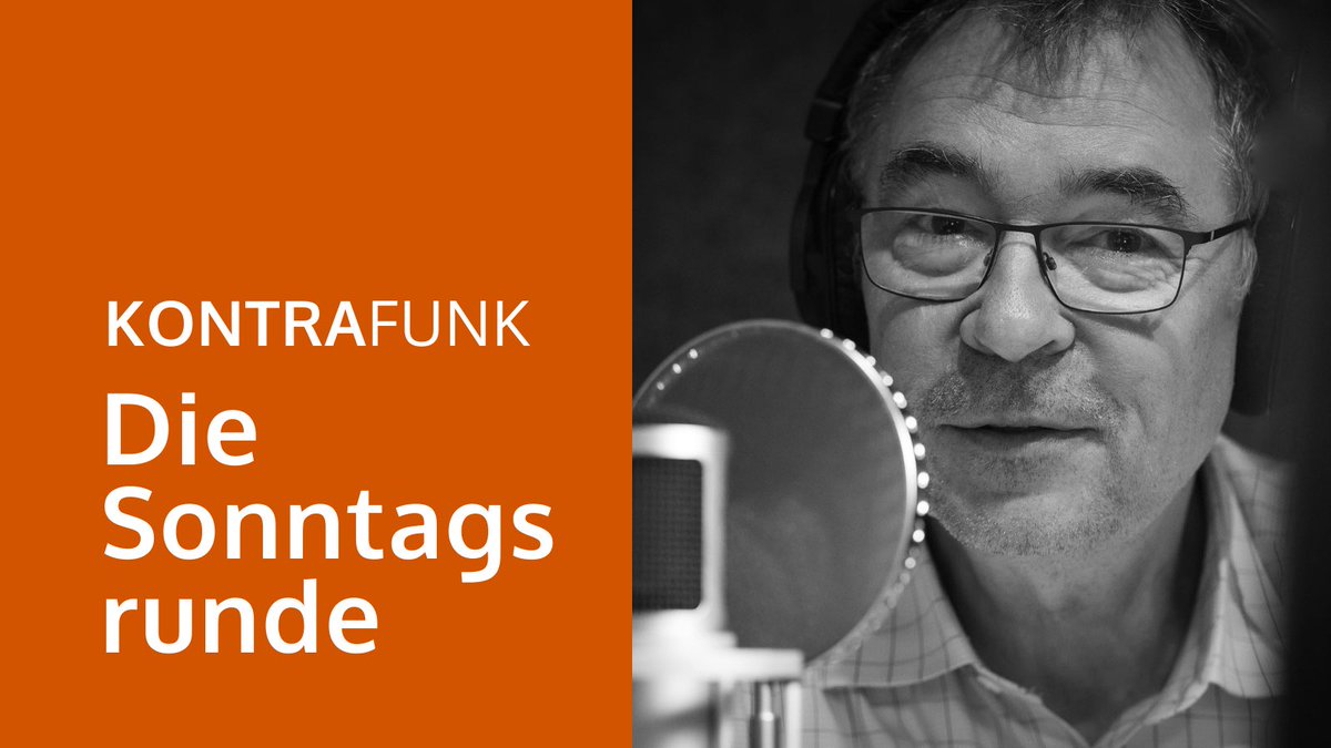 kontrafunk (@kontrafunk) on Twitter photo Diese Woche in der Sonntagsrunde:
Bei Mord Empörungsverbot
 
Der Literaturwissenschaftler Prof. Peter J. Brenner, die Buchhändlerin und Verlegerin Susanne Dagen sowie der Journalist Alexander Kissler (NZZ-Deutschland-Redaktion) diskutieren mit Burkhard Müller-Ullrich über den Diese Woche in der Sonntagsrunde:
Bei Mord Empörungsverbot
 
Der Literaturwissenschaftler Prof. Peter J. Brenner, die Buchhändlerin und Verlegerin Susanne Dagen sowie der Journalist Alexander Kissler (NZZ-Deutschland-Redaktion) diskutieren mit Burkhard Müller-Ullrich über den