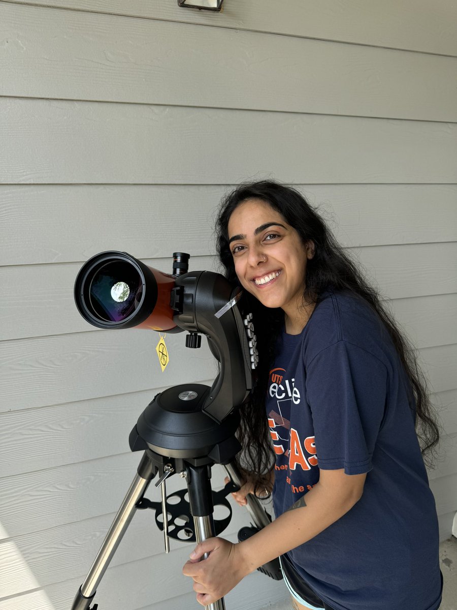 astro_jaz's tweet image. at age 10 i fell in love with space. and finally, at age 24, i have my first telescope.