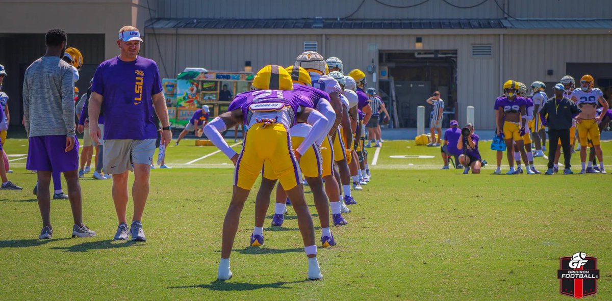 Gridiron Football® (@gridironfootbal) on Twitter photo #LSU returned to the practice field in front of the media today and once again, the offense really impressed during 1v1s and 7v7 while the defense bounced back during 11v11s. Click below for the full practice report by <a href="/JaceLejeune/">Jace LeJeune</a> and check out the highlights below as well! #LSU returned to the practice field in front of the media today and once again, the offense really impressed during 1v1s and 7v7 while the defense bounced back during 11v11s. Click below for the full practice report by <a href="/JaceLejeune/">Jace LeJeune</a> and check out the highlights below as well!