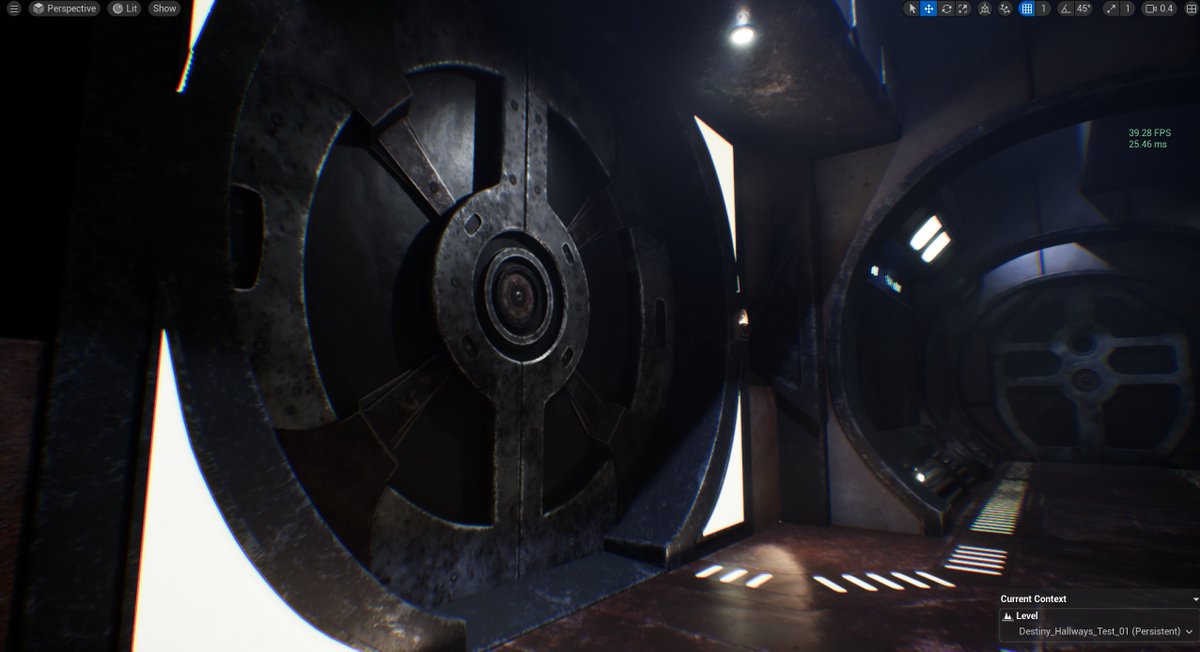 Alex_s189's tweet photo. Finalyl back taking some time working on my little Destiny project. Boilt out, lit and textured the Nexus room and a couple of other little bits :) #Stargate #SGU https://t.co/pfzSM1dAqu