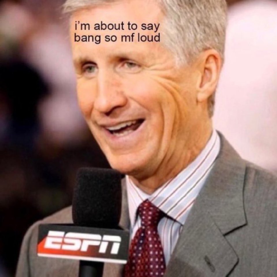 SN_Ohio's tweet photo. Me watching Steph Curry hit that three https://t.co/JilDNdvYjJ