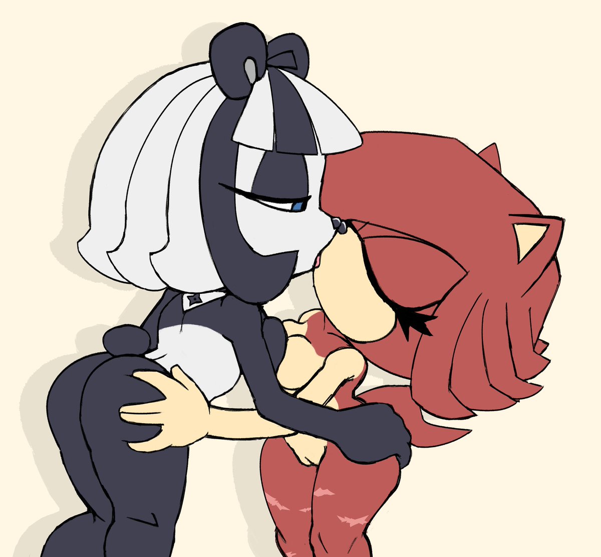 Now that she's out in the wild, I think I'll share this old stuff as well

Slice The Panda property of <a href="/1_2dsnt/">½ Dsn't 🔞</a> 
Yanny is my OC