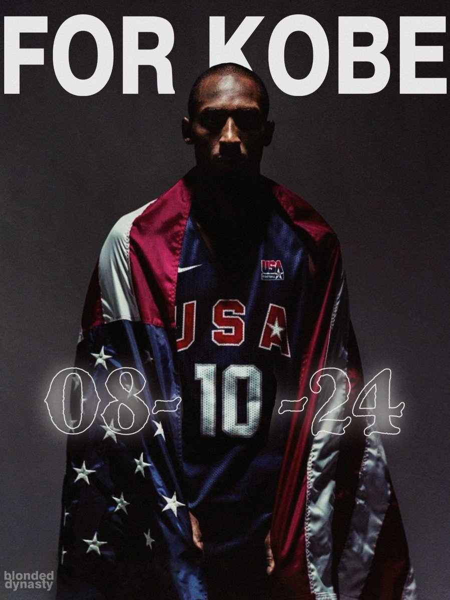 BlondedDynasty's tweet image. Champions of the WORLD. #ForKobe