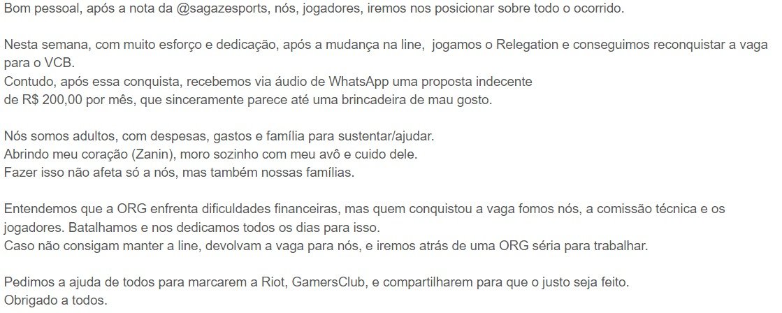 📌Peço que nos ajudem a fazer chegar na <a href="/RiotGamesBrasil/">Riot Games Brasil</a> <a href="/GamersClubVAL/">Gamers Club VALORANT</a> 
RT RT RT ♥