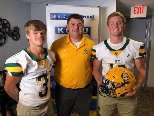 Big thanks to <a href="/GehlenCatholic/">Gehlen Catholic</a> for stopping by our first-ever <a href="/SportsZoneKCAU9/">KCAU 9 SportsZone</a> / <a href="/metrosportstv/">MetroSportsTV</a> High School Football Media Day!