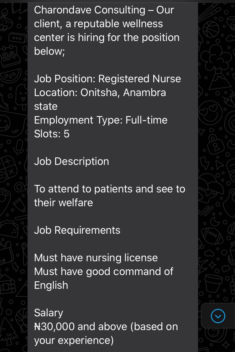 TheRealtorGuy11's tweet photo. Nigerians are just mad i swear! Even after the number 1 citizen signed a new minimum wage into law, you still offer to pay 30k in this economy to a nurse a registered nurse? These organisations and companies need to answer for this honestly.
Curry miss SA bokku mimiko regina https://t.co/wo0uy6aDGW