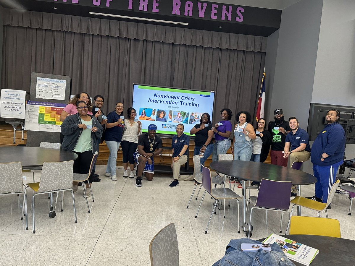 Jawan Moore (@4mooreedu) on Twitter photo Congratulations to our initial and refresher participants for completing their NCI training today at <a href="/GarciaMS_AISD/">Garcia Middle School</a>. We continue to inform staff on how to deescalate situations when individuals are in crisis. <a href="/ToddLindeman4/">Todd Lindeman</a> <a href="/drSiboldi/">Dr. Pablo G. Siboldi</a> @SELCulture_AISD <a href="/DiakaMelendez/">Diaka R. Melendez</a> <a href="/AldineISD/">Aldine ISD</a> Congratulations to our initial and refresher participants for completing their NCI training today at <a href="/GarciaMS_AISD/">Garcia Middle School</a>. We continue to inform staff on how to deescalate situations when individuals are in crisis. <a href="/ToddLindeman4/">Todd Lindeman</a> <a href="/drSiboldi/">Dr. Pablo G. Siboldi</a> @SELCulture_AISD <a href="/DiakaMelendez/">Diaka R. Melendez</a> <a href="/AldineISD/">Aldine ISD</a>