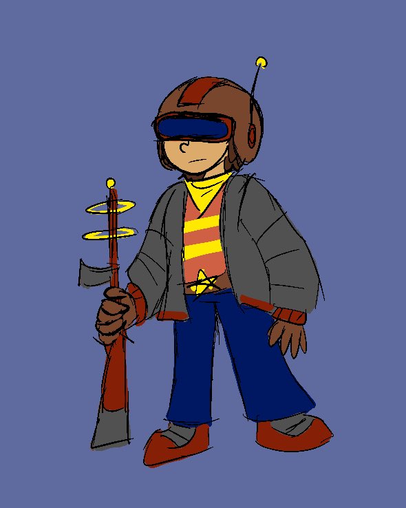 Claire_DeLoon's tweet image. Outertale Clover design
#cloveruty #outertale #undertaleyellow