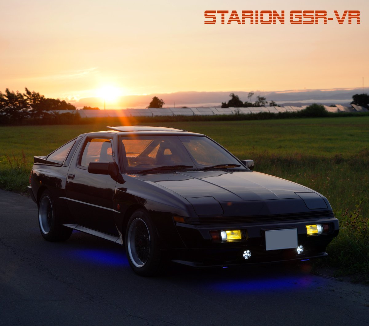 STARIONa187a's tweet photo. 朝ドラしていたら日の出見れた😀
お盆休み、やることナシ。。。
#a187a #mitsubishi #starion #gsrvr #g54b https://t.co/u0OMlP9E88