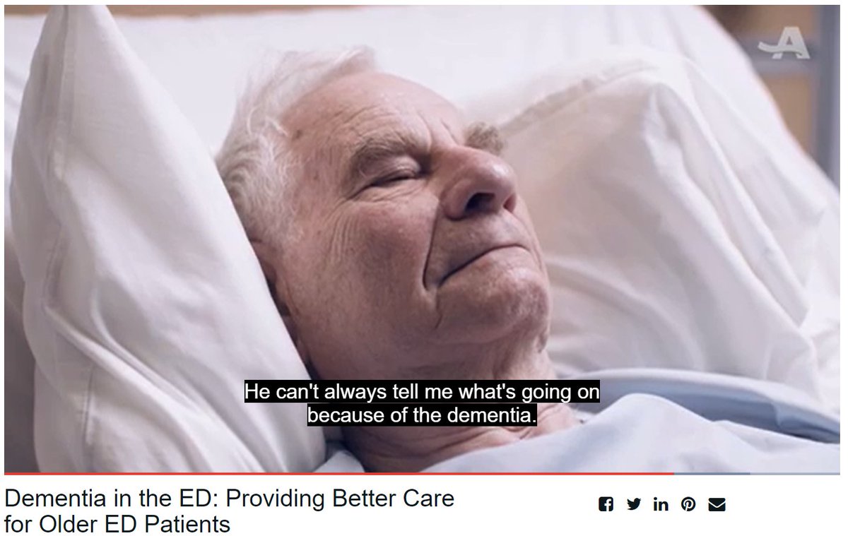 Ian Kremer (@lead_coalition) on Twitter photo #Delirium in the Emergency Department: Serious, costly, and potentially deadly videos.aarp.org/detail/video/6… by @aarp via <a href="/marlon_aliberti/">Marlon Aliberti</a>
#Alzheimers #dementia #Delirium in the Emergency Department: Serious, costly, and potentially deadly videos.aarp.org/detail/video/6… by @aarp via <a href="/marlon_aliberti/">Marlon Aliberti</a>
#Alzheimers #dementia
