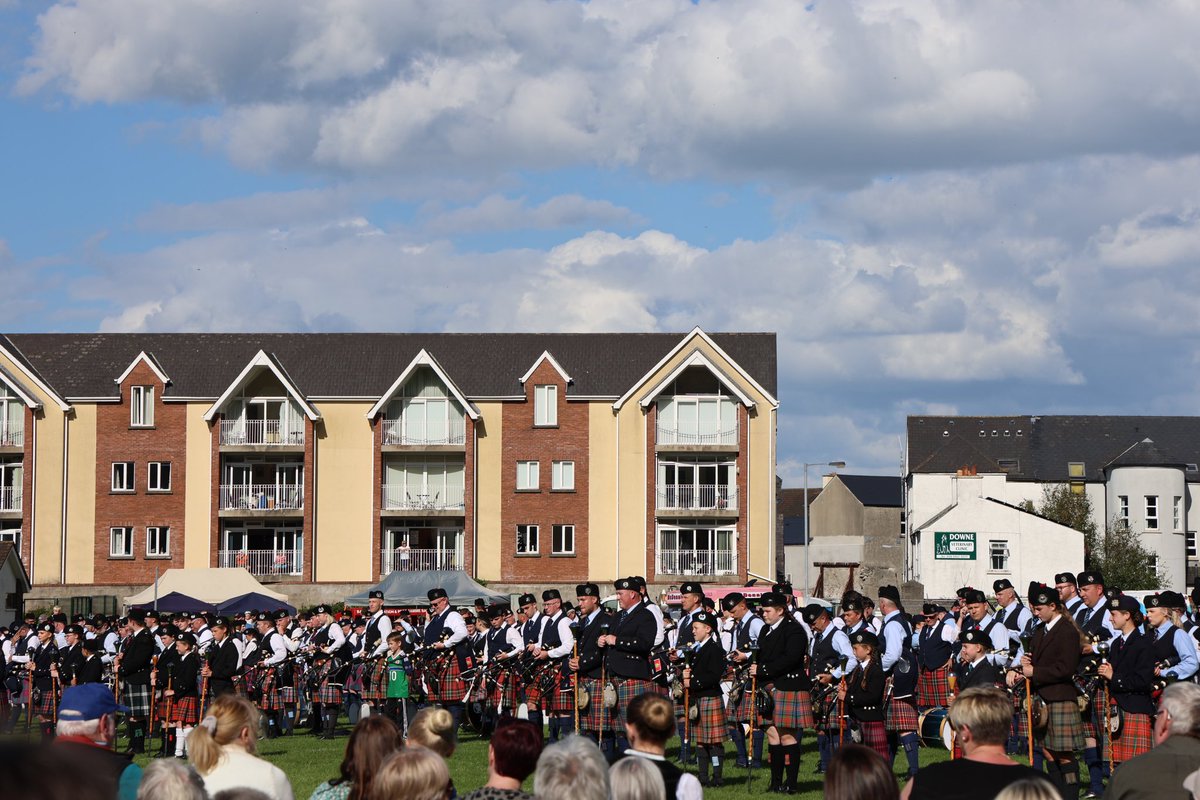 The Heart O'Down pipe band championships 🥁🌞