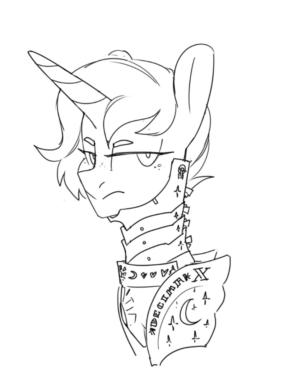 tallaferroxiv's tweet photo. Some mares in plate sans helmets.
The unicorn is a player character of mine and not from my setting. https://t.co/l5nALqS1H4