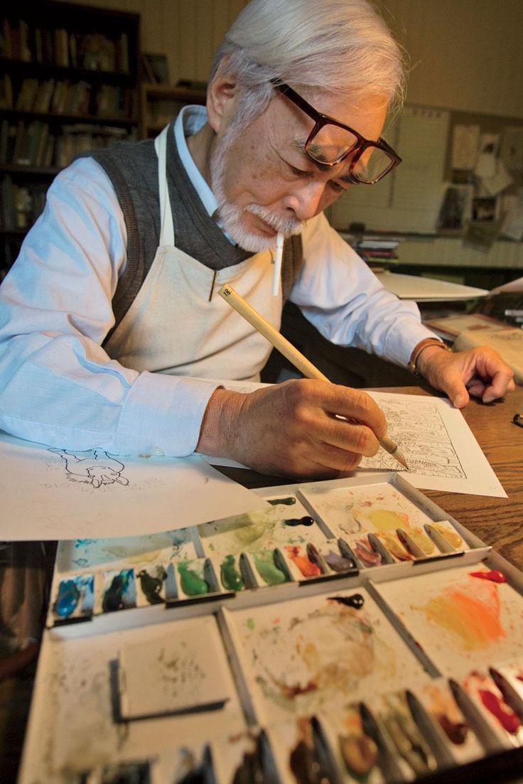 Hayao Miyazaki - A maestro at work