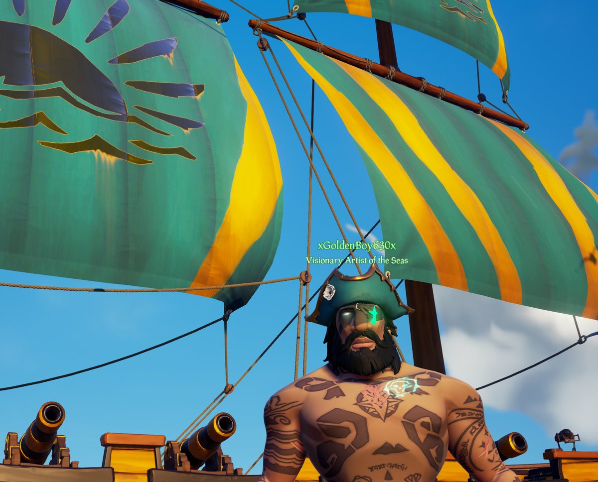 It is an honor and privilege to stand amongst the 50! #31! All the fun memories with an amazing community. I will always cherish this accomplishment. A toast to you all!

<a href="/RareLtd/">Rare Ltd.</a> <a href="/SeaOfThieves/">Sea of Thieves</a> #SeaOfThieves #SoTShot #BeMorePirate